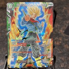 SS2 Trunks Path to the Future SR BT23-081 Foil Dragon Ball Super Card Game  NM