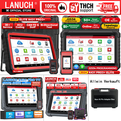 2026 LAUNCH X431 PRO3S+ V5.0 PRO TT ACE PROS V+ KFZ OBD2 Diagnosegerät Scanner