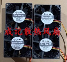 Sanyo 9G0848G101 8038 DC48V 0.27A 8CM 3-Wire Dual Ball Cooling Fan