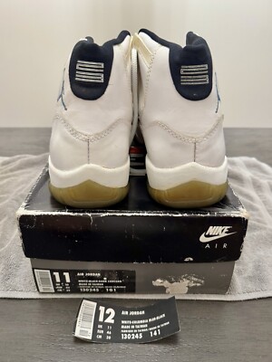 1995/1996 Jordan 11 Columbia North Carolina Blue | eBay