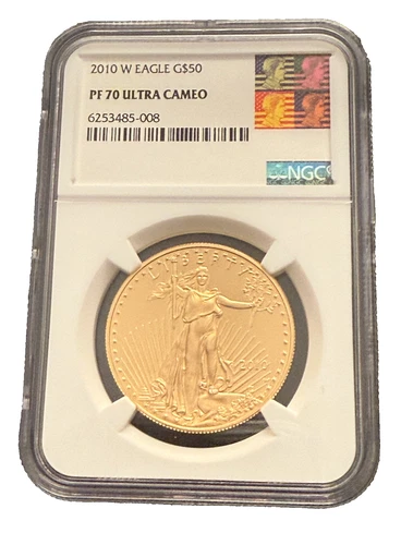 US 2010 W Gold 1 oz $50 NGC PF70UC Proof Gold Eagle