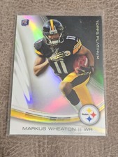 2013 Topps Platinum Football Card #136 Markus Wheaton Rookie -. rookie card picture