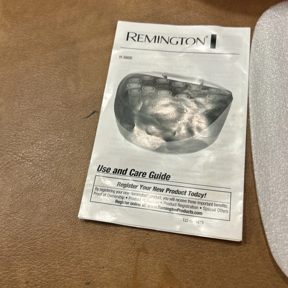 Remington Hot Rollers Modelo H-5600 20 Piezas con 20 Pines Rojo Negro Gris Probado Foto 4 de 4