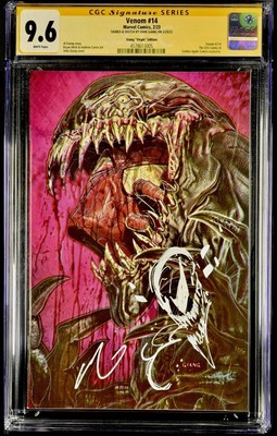  CGC SS9.6 Venom 14 Giang Cover SIGNED+SKETCH RAREVirginVariant LimitedEdition