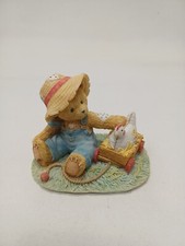Cherished Teddies Henry "Celebrating Spring with You" Bear  Chicken Figurine
