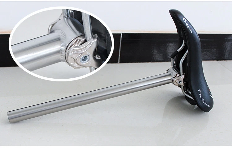 27.2/30.9/31.6/34.9mm * 350/400mm Titanium Alloy Bicycle Bike Straight Seatpost - Image 4 of 4