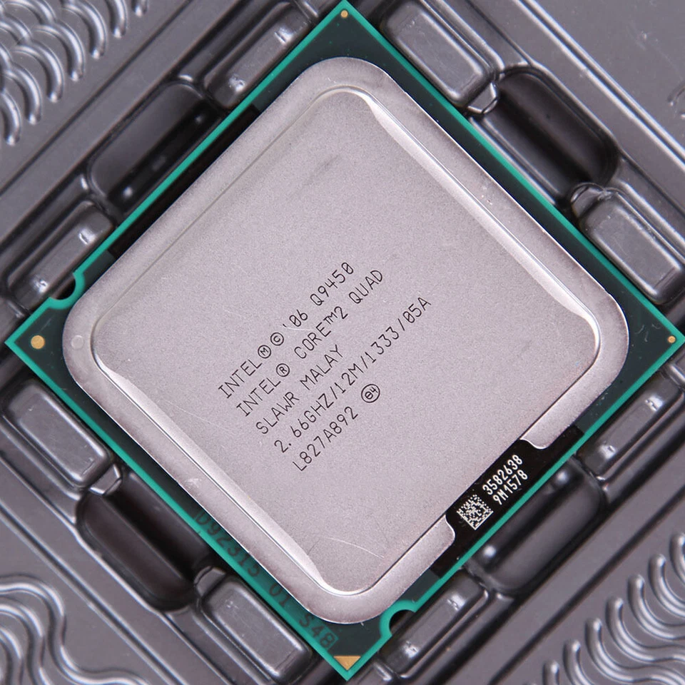 Intel Core 2 Quad Q9450 Processor 2.66GHz LGA 775/Socket T CPU 95W 1333MHz - Image 2 of 4