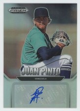 2022 Panini Prizm Draft Picks Autographs Juan Pinto Auto Venezuela #AU-JU