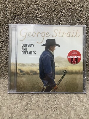 NEW  Cowboys and Dreamers  by George Strait TARGET Exclusive CD - Cracked Case