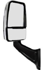 716987 Velvac 2025 System, Deluxe Head, Chrome/Black, Driver Side, Heated Remote