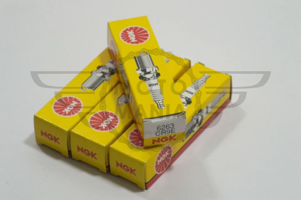NGK CR9E Spark Plug Genuine x4 Yamaha FZ6 600 Fazer — 第 3/4 张图片