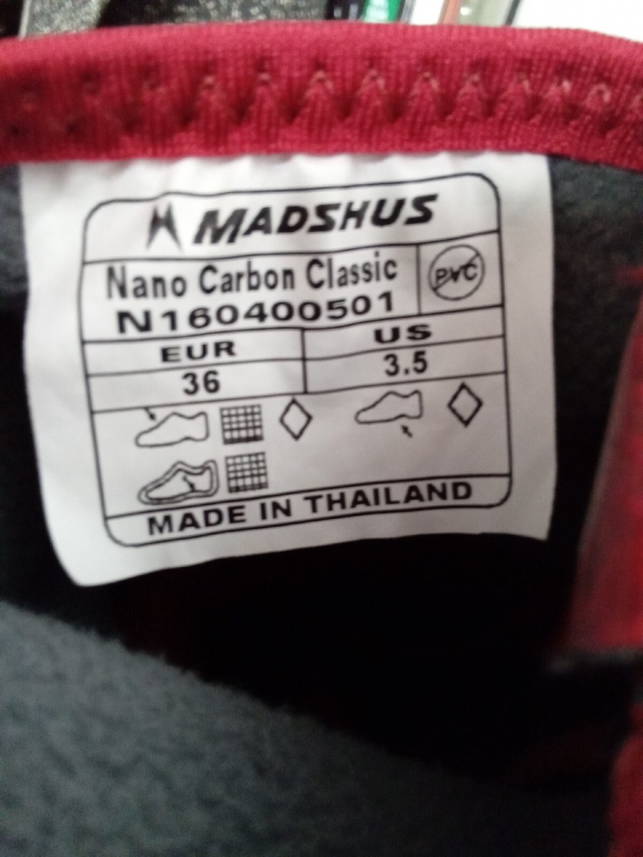 Madshus Nano Carbon Classic Cross Country Ski Boots EU36 US 3.5