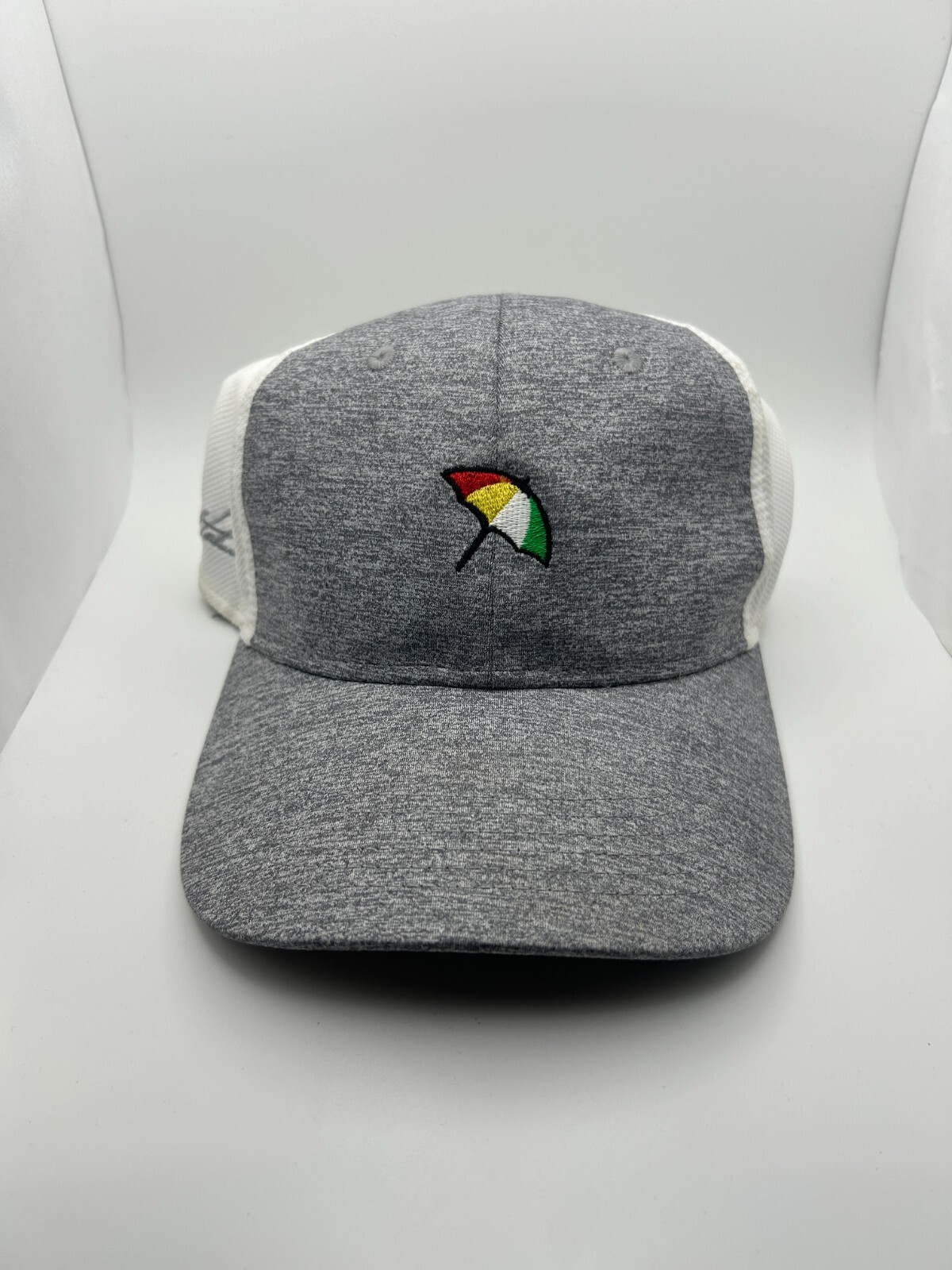 Ahead Hat Mens Strapback Gray Performance Mid Arn… - image 1