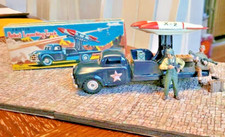 Linemar tin vinatge 1950s US Military rocket launching Truck Japan Marx rare
