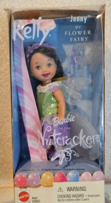 Barbie Kelly Club Nutcracker Flower Fairy Doll Jenny Mattel # 53450 New