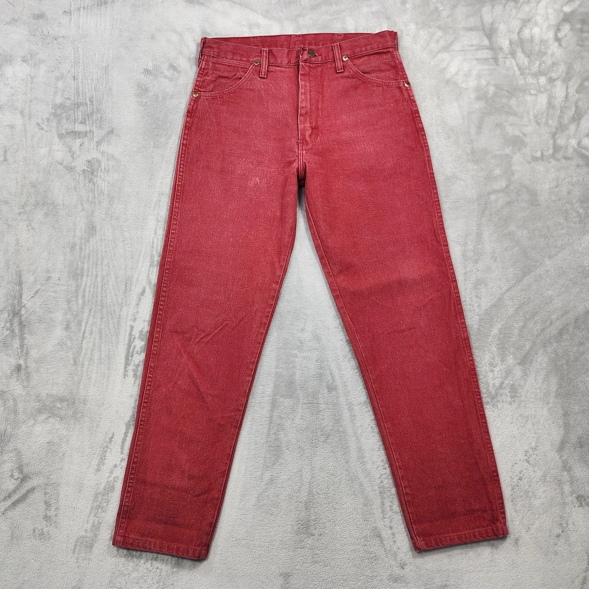 Wrangler Archive 12MWZ RED SATTEN 