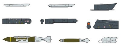 Hasegawa 35114 - 1/72 Aircraft Weapons IX - Neu