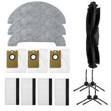 Dust Mopping Cloths Dust Bags Side Brush Vacuum Cleaner Dust Bags Filter