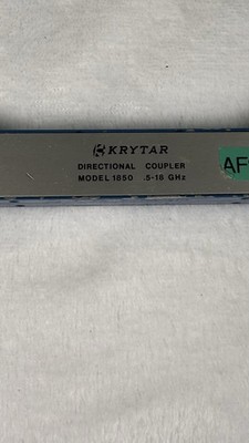 Krytar 1850 Directional Coupler 0.5-18 GHz -16 dB RF Microwave Coupler