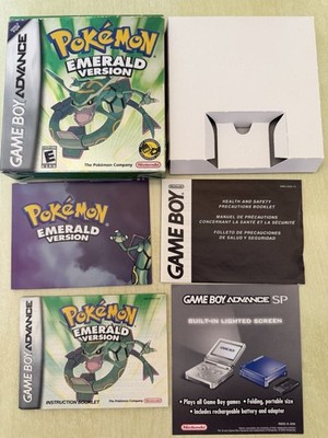 Pokémon: Smaragd-Edition (Nintendo Game Boy Advance)  Leerverpackung