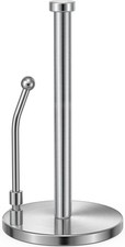 Paper Towel Holder Paper Towel Dispenser Standing Weighted Base Non Slip Spring