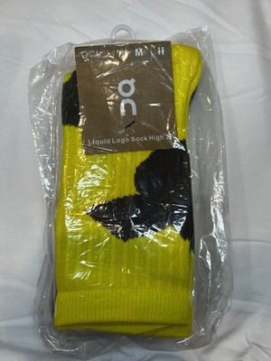 Sock bundle #M113 - OC - 2 pairs total - Lime/Eclipse- Medium - NWT