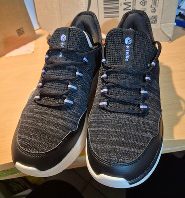 NEU Damensportschuhe FitVille Cloud Wanderer V7, schwarz Gr. 39, Extra Breit/ 4E