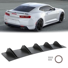 Heckstoßstange Diffusor Heckdiffusor Spoiler Glänz Schwarz Für Chevrolet Camaro
