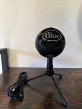 Blue Snowball ICE USB Mic for Recording  Streaming on PC  Mac Black With Stand