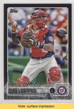 2015 Topps Black 53/64 Jose Lobaton #476 READ fm0