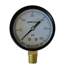 AMERICAN GRANBY IPG6045-4L PRESS GAUGE 4.5" STEEL 60 PSI 1/4LM