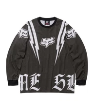 DS Supreme Fox Racing Long Sleeve Top Black Men’s Size XL In Hand Fast Ship