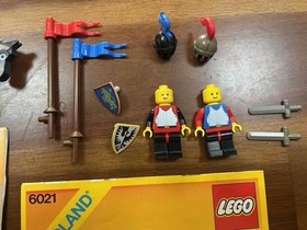 LEGO Castle 6021 Jousting Knights 37 pcs-丨With Instruction丨No box！