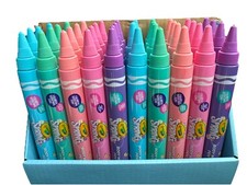 Crayola Body Wash Pens Assorted Colors - New Box of 40 Pens 5 Scents