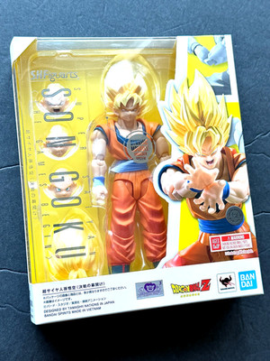 Bandai SHFiguarts DragonBall Z S.S. SON GOKU 6'' Action Figure THE GAMES BEGIN  