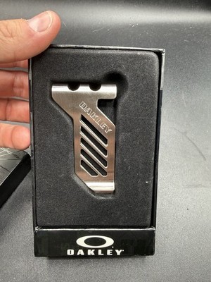 Oakley Metalworks Money Clip Silver New | eBay