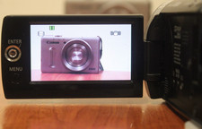 PANASONIC SDR-H80 HDD DIGITAL CONPACT VIDEO CAMERA TESTED NO CHARGER.