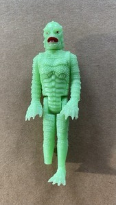 1980 Remco Universal Monsters Creature from the Black Lagoon GLOW Missing Foot