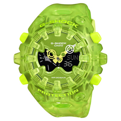 Casio G-Shock GA-V01 Series Analog Digital Green Resin Watch GAV01SKE-3A