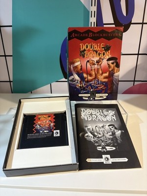 DOUBLE DRAGON Sega Genesis 1992 Ballistic CIB Complete In Box Tested/Working