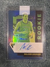 WALKER KESSLER - 2022-23 CHRONICLES DRAFT FLUX ROOKIE BLUE PRIZM AUTO #/49