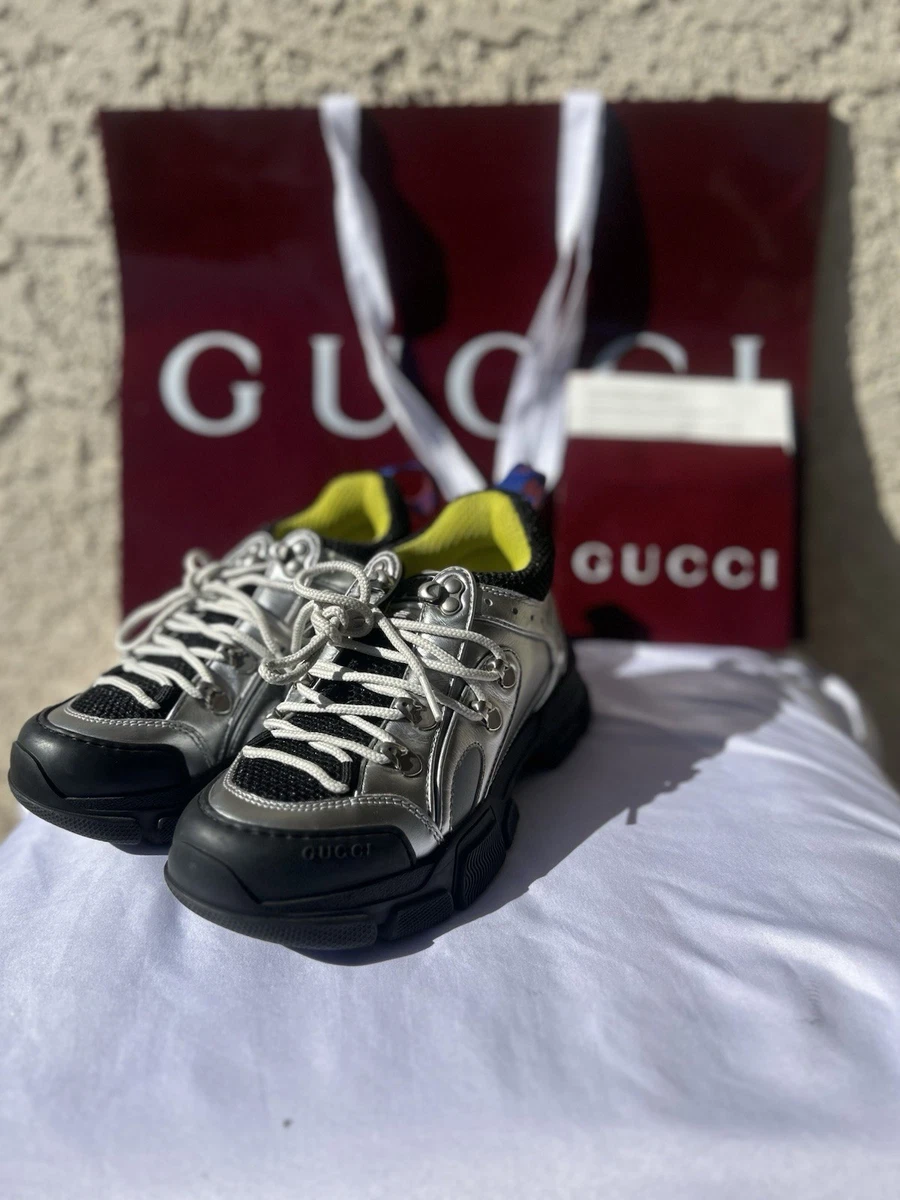 Gucci Flashtrek White W for sale | eBay