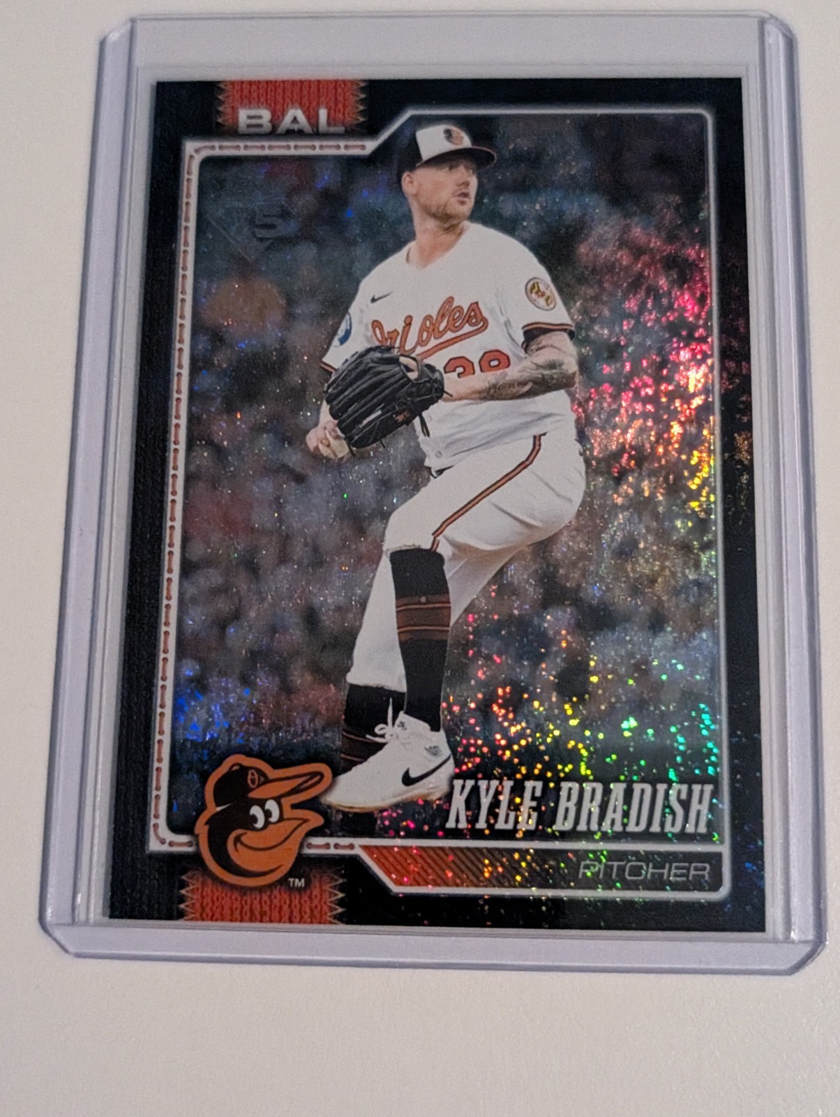 Kyle Bradish 2026 Topps Series 2 All Star Black Sandglitter 1/10 #647 - Orioles