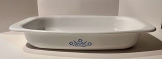 Corning Corelle Blue Cornflower Roaster Casserole Pan/Baking Dish 13 x 9 x 2