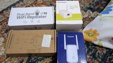 LOT - 3 x AC1200, 1 x N300 wireless adapter extender