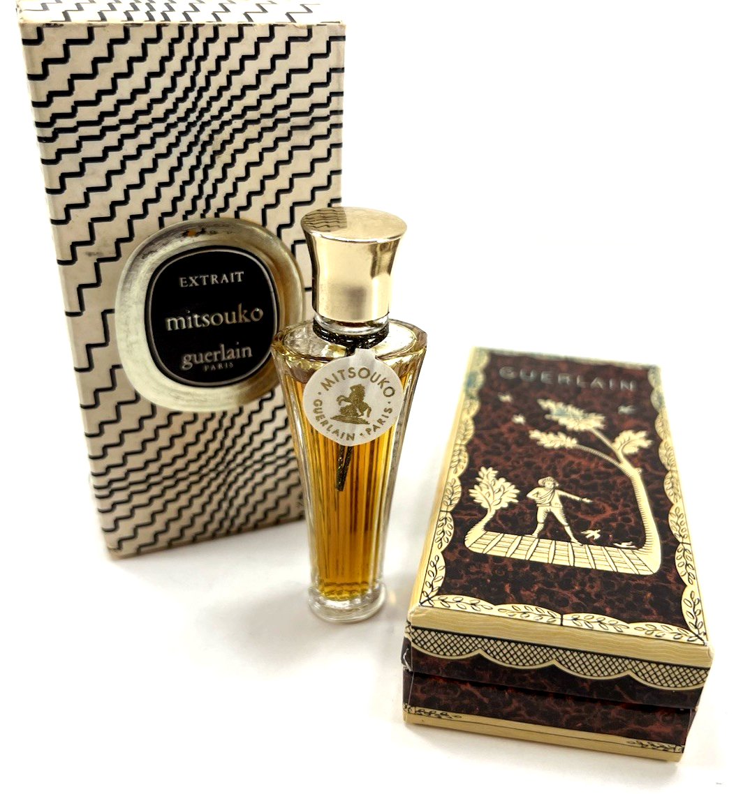 NIB Guerlain Vintage MITSOUKO Extrait Perfume .25 oz w Gift Box | eBay