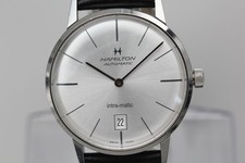 [N MINT] HAMILTON intra-matic H384551 Automatic 38mm 21J Date Men's Watch SWISS