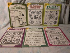Dover Ready-to-Use Clip Art 6-Book Lot Carol Belanger Grafton Paperback VG