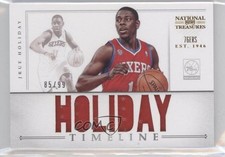 2012 Panini National Treasures Timeline Custom Names 85/99 Jrue Holiday #2 3p7