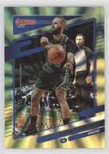 2021-22 Panini Donruss Holo Green & Yellow Laser Evan Fournier #30 0nl6